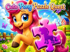 Spill Cute Pony Puzzle Quest