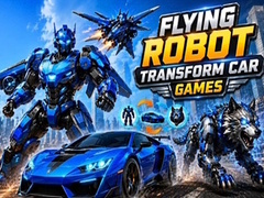 Spill Flying Robot Transform Car Games
