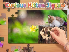 Spill Curious Kitten Jigsaw