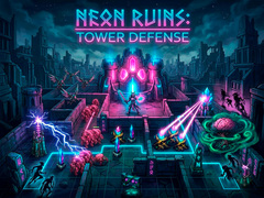 Spill Neon Ruins: Tower Defense