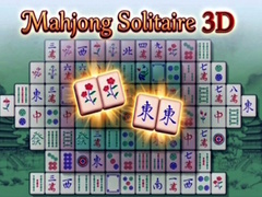 Spill Mahjong Solitaire 3D
