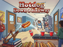 Spill Hotdog Down a Hallway