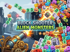 Spill Block Shooter: Alien Monsters