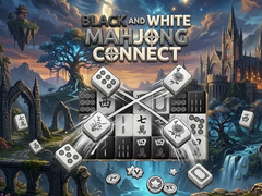 Spill Black and White Mahjong Connect