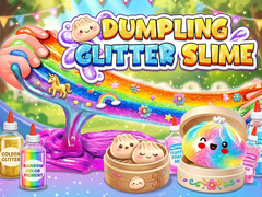 Spill Dumpling Glitter Slime 