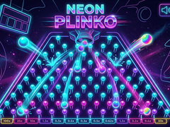 Spill Neon Plinko