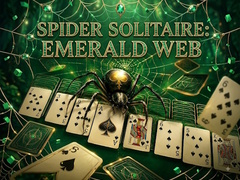 Spill Spider Solitaire: Emerald Web