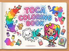 Spill Toca Coloring Book