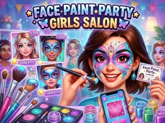 Spill Face Paint Party Girls Salon