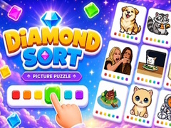 Spill Diamond Sort: Picture Puzzle
