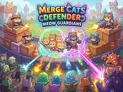 Spill Merge Cats Defender: Meow Guardians