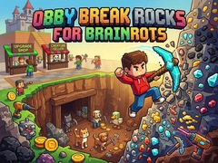 Spill Obby: Break Rocks For Brainrots