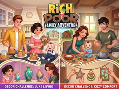 Spill Rich vs Poor Family Adventure