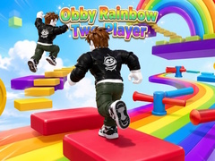 Spill Obby Rainbow Parkour Two Player
