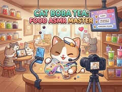 Spill Cat Boba Tea: Food ASMR Master