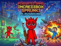Spill Pixelated Game Incredibox Sprunki Playground