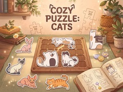 Spill Cozy Puzzle: Cats