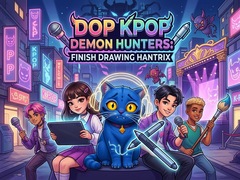 Spill DOP KPop Demon Hunters: Finish Drawing Hantrix
