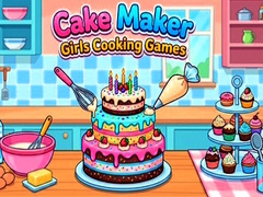 Spill Cake Maker: Girls Cooking Games