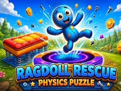 Spill Ragdoll Rescue: Physics Puzzle