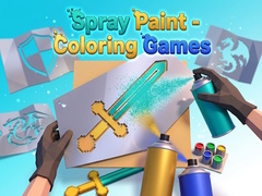 Spill Spray Paint - Coloring Games