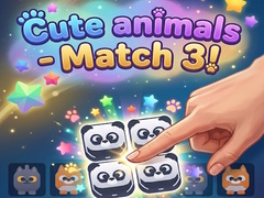 Spill Cute animals - Match 3!