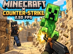 Spill Minecraft Counter Strike: 2.5D FPS