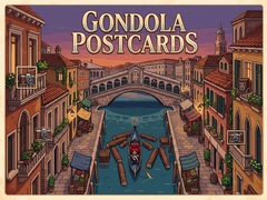 Spill Gondola Postcards