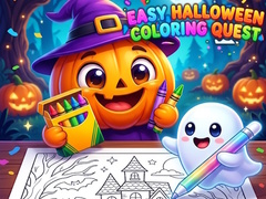 Spill Easy Halloween Coloring Quest