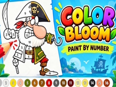 Spill Color Bloom Paint by Number