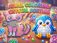 Spill Jewel Coloring: Crystal Sorting