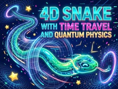 Spill 4D Snake with Time travel and Quantum Physics