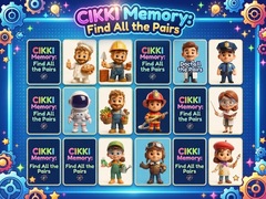 Spill Cikki Memory: Find All the Pairs
