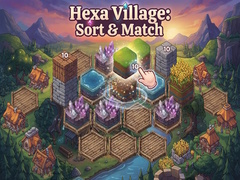 Spill Hexa Village: Sort & Match