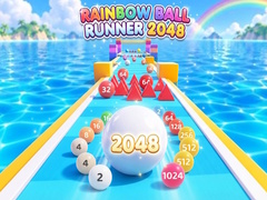 Spill Rainbow Ball Runner 2048