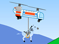 Spill Mayor and helicopter