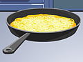 Spill Cooking scrambled eggs 2